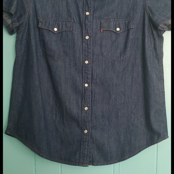 Levis Ultimate Western Denim Shirt - Picture 9 of 15